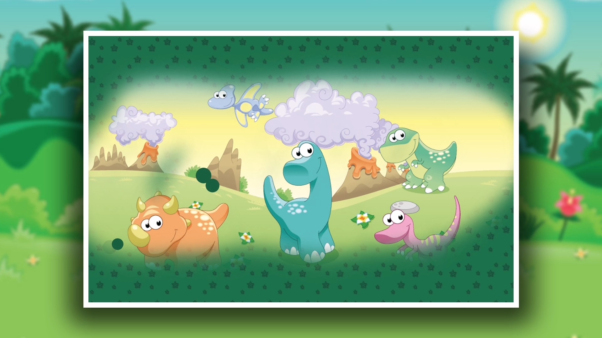 Раскрашиваем динозавриков волшебной палочкой | Мультфильм Раскраска для детей смотреть онлайн