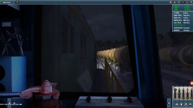 Trainz 2012. Север (Кольский п-ов). Мурманск-Ваенга + манёвры. Столкновение со встречным поездом. смотреть онлайн