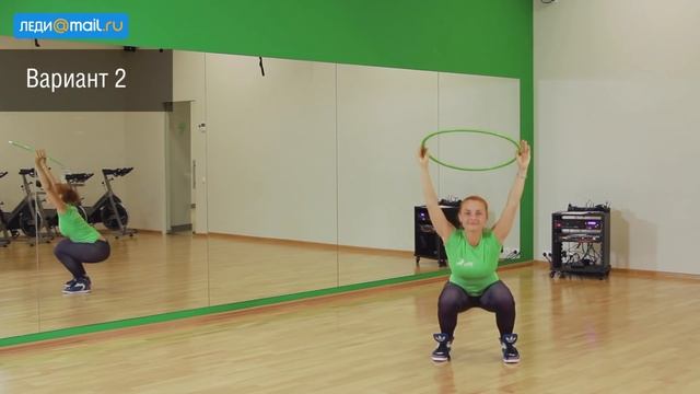 Простые упражнения с обручем смотреть онлайн