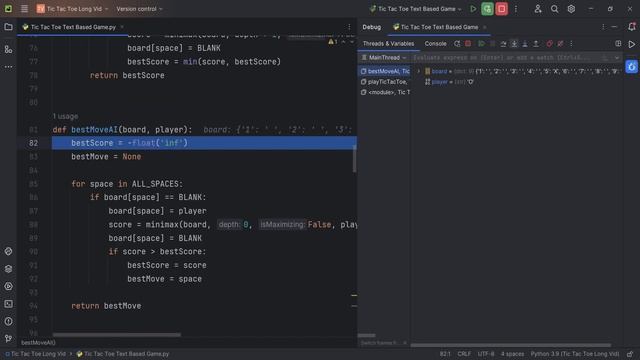 Learn Python & Tkinter Programming (2023) | 4h Tic Tac Toe Project | FREE Python AI Coding Tutorial смотреть онлайн