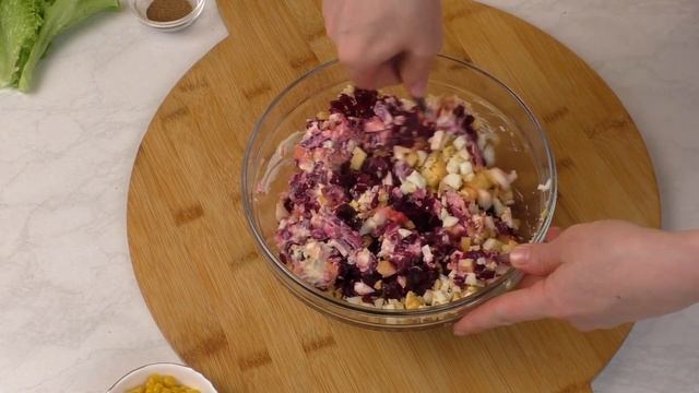 Салат свекольный "Флоренция" смотреть онлайн