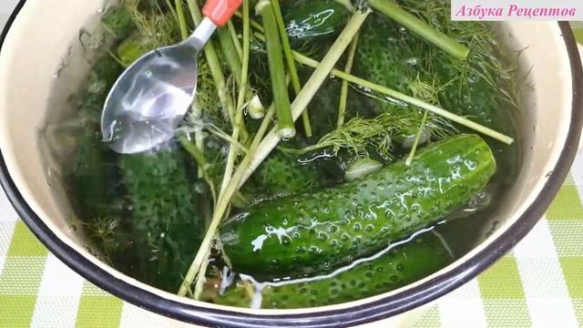 Хрустящие квашеные огурцы на зиму как из бочки! С ними салат оливье получается самым вкусным (№ 21) смотреть онлайн