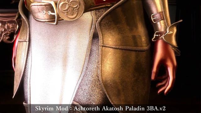 【Skyrim Mod】 Ashtoreth Akatosh Paladin 3BA.v2 | PC | Skyrim Armor Mod смотреть онлайн
