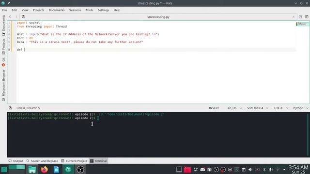 02 - Stress-testing application (UDP Protocol) смотреть онлайн