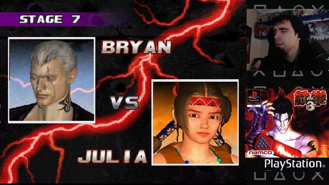 Tekken 3 - Arcade mode - Medium Bryan смотреть онлайн