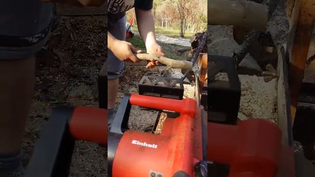 EİNHELL ELEKTRİKLİ ODUN KESME MAKİNESİ смотреть онлайн