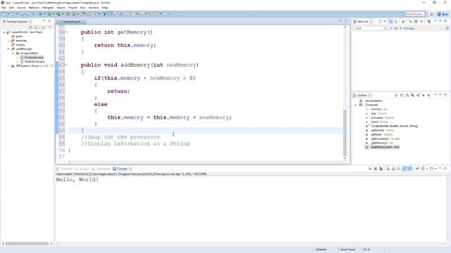 LaunchCode Java Track - Implementing Classes смотреть онлайн