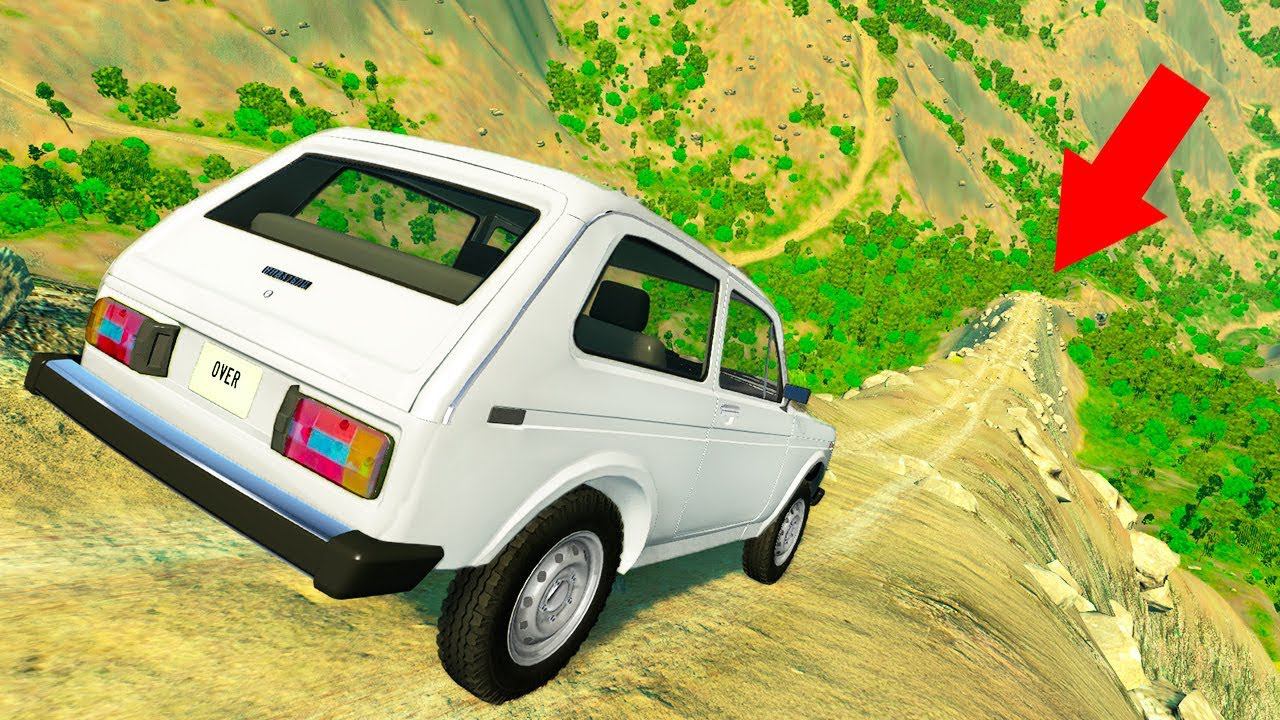 СМЕРТЕЛЬНОЕ БЕЗДОРОЖЬЕ! СПУСК ПО САМОЙ ОПАСНОЙ ГОРКЕ! БЕЗУМНЫЕ АВАРИИ! ГОРА СМЕРТИ В BeamNG.drive смотреть онлайн