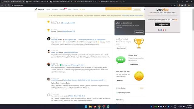 This Extension Automatically Syncs your Leetcode to Github - LeetHub смотреть онлайн