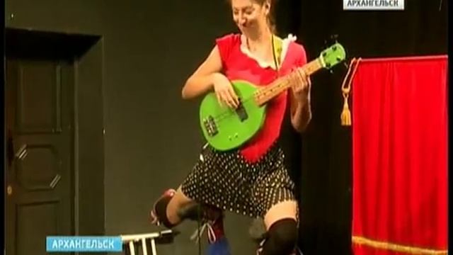 В Архангельске - фестиваль уличных театров смотреть онлайн