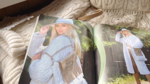 #Кардиган Восток Обзор Журнал мод 628 Планы по вязанию смотреть онлайн