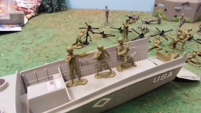D-DAY UTAH BEACH ARMY PLAYSET REVIEW! смотреть онлайн