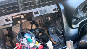 Подключение штатной камеры к android на Toyota Corolla Fielder