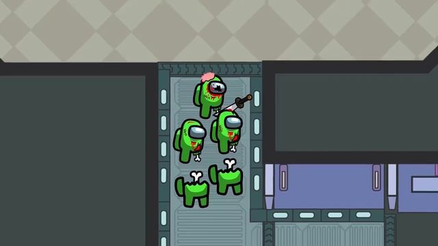 Among Us vs Alien Ep 2 Horror Animation ACGame Let's Play смотреть онлайн