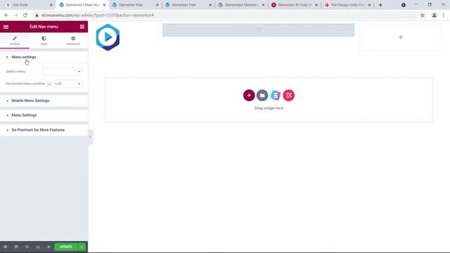 How to Create a Custom Header and Footer Template Using Elementor and Elementskit addons | Free смотреть онлайн