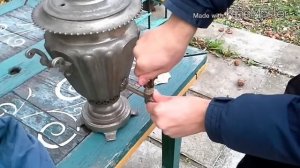 Самовар Притирка крана.