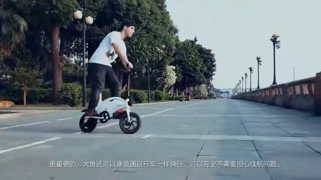 Электрический складной велосипед Dyu взрослый 350 W с Aliexpress смотреть онлайн
