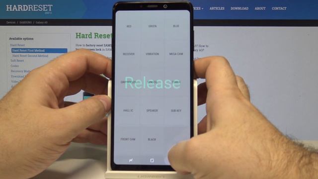 How to Activate Test Mode in Samsung Galaxy A9 2018 - Testing Module смотреть онлайн
