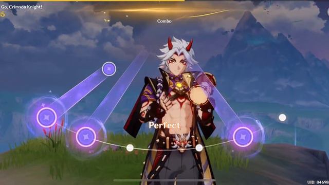 Genshin Impact - Let’s go, Crimson Knight! (Klee’s theme) (My map) смотреть онлайн