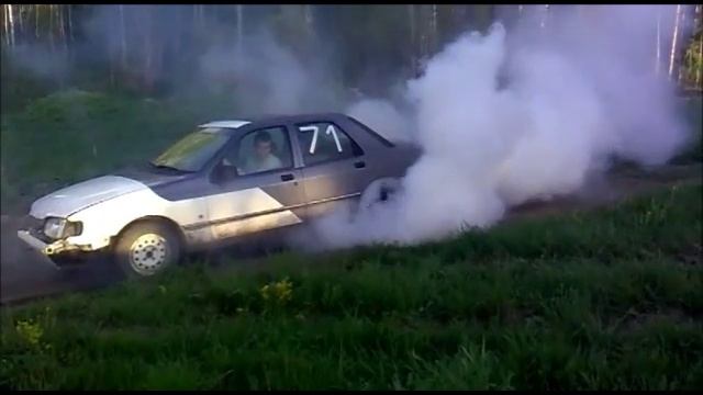 Ford Sierra 2,0 Doch burnout смотреть онлайн