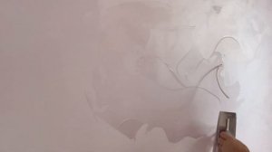 Как наносить мокрый ШЕЛК на стену.