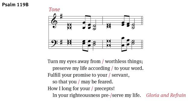 CW Psalm 119B - Teach Me, O Lord - verses 33, 34, 35, 36, 38, 40 смотреть онлайн