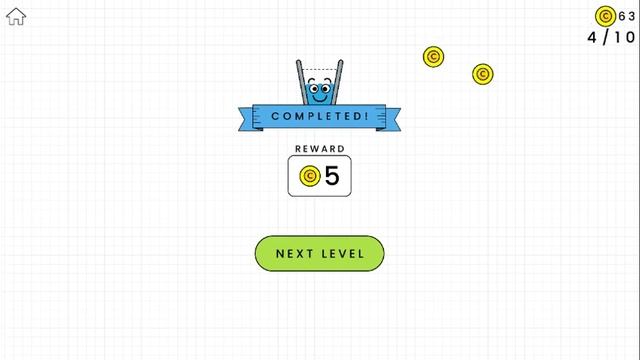 Happy glass - DON'T SPILL! game challenge 1-10 | walkthrough смотреть онлайн