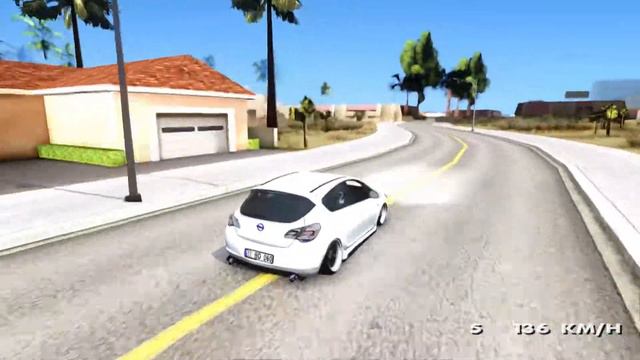 GTA San Andreas - Opel Astra J B O Yapım _REVIEW смотреть онлайн