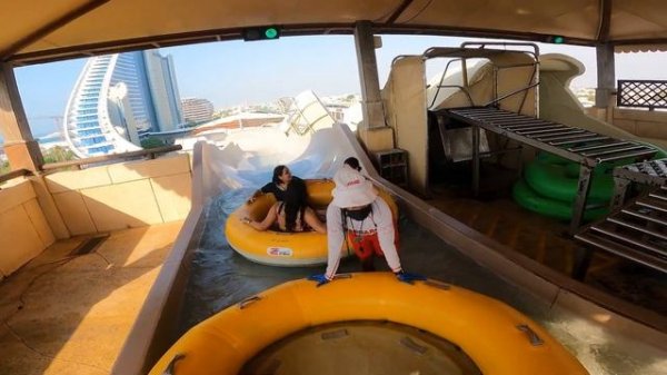 Wild Wadi Waterpark Dubai | Burj Surj Water Slide