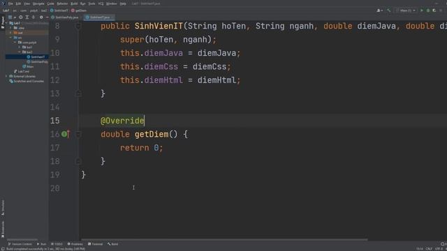 [MOB1014 - Java 1] Lab 7 Bài 3: Chương trình tính điểm sinh viên P2 (Source Code Download) ✔ смотреть онлайн