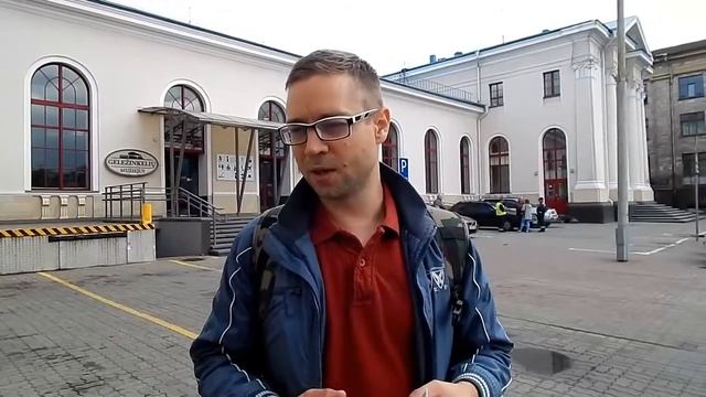 Как добраться из Вильнюса в Каунас. Дешёвый хостел. Бесплатный автобус до рынка Гарюнай смотреть онлайн