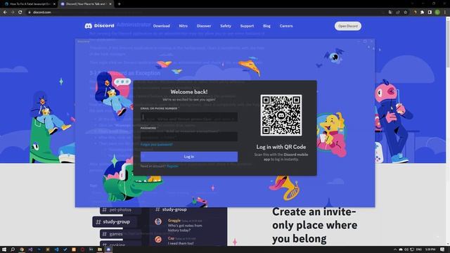 DISCORD A FATAL JAVASCRIPT ERROR OCCURRED FIX (NEW) смотреть онлайн