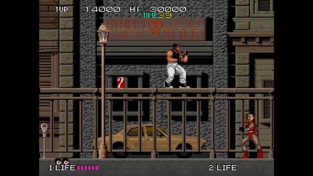 Bad Dudes vs Dragon Ninja Stage 1 смотреть онлайн