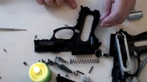 Пистолет изнутри - разборка и сборка Crossman C-11