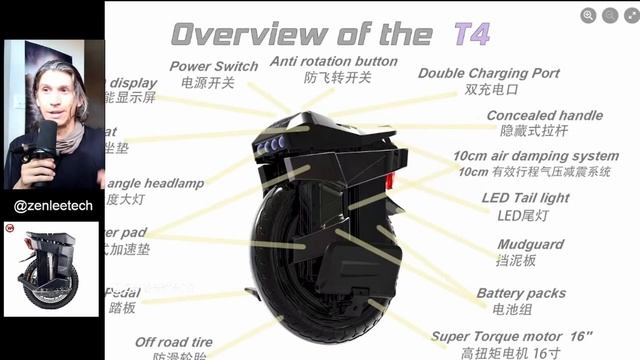 The First 16inch Suspension EUC! Is it a V11 & S18 Killer!?! Specs on the Tesla T4 or Mini Master смотреть онлайн