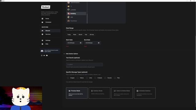 How to mass delete or clean up your discord direct messages easily using Redact App смотреть онлайн