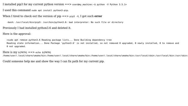 Ubuntu: bad interpreter for python смотреть онлайн