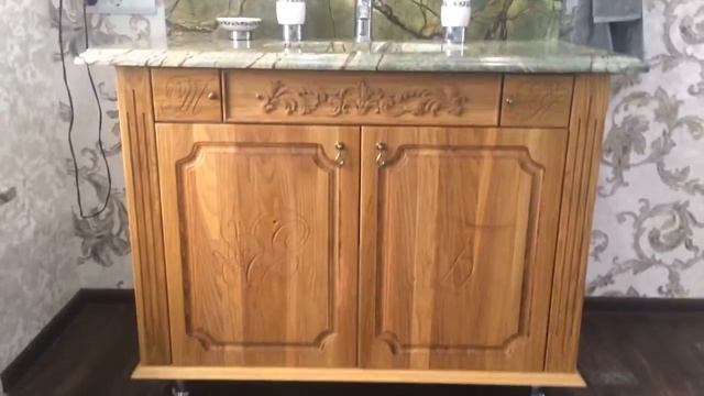Мебель для ванной комнаты из массива смотреть онлайн
