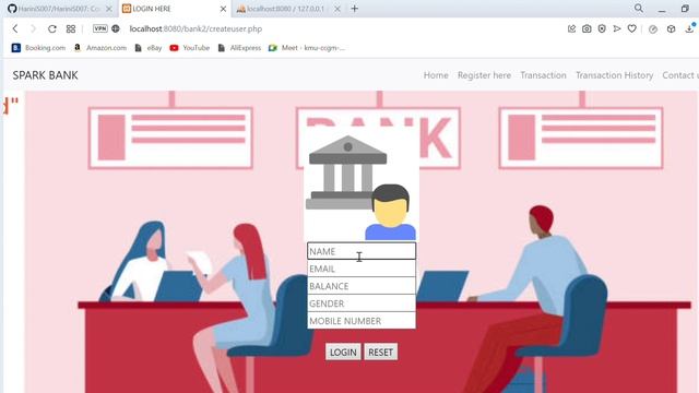 Basic Banking System|The Spark foundation|#GRIPAUG21|Web Development Intern|Harini смотреть онлайн