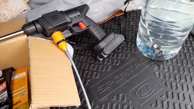 Тестируем аккумуляторную мойку высокого давления. смотреть онлайн