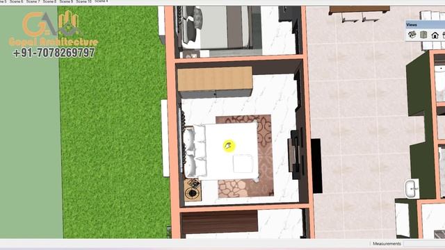 गाँव के लिए 6 कमरों का लाजवाब डिजाइन | 32x52 6 Room 3D Gome Design | Gopal Architecture смотреть онлайн