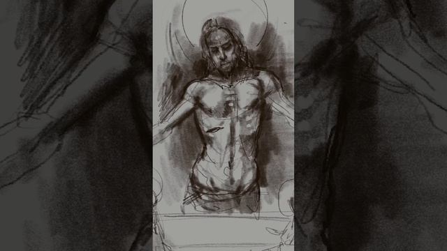 Studying 15th Century Painting of The Resurrection of Christ смотреть онлайн