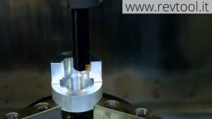 Внутренний глухой шпоночный паз на обрабатывающем центре с помощью REV Broaching Tool