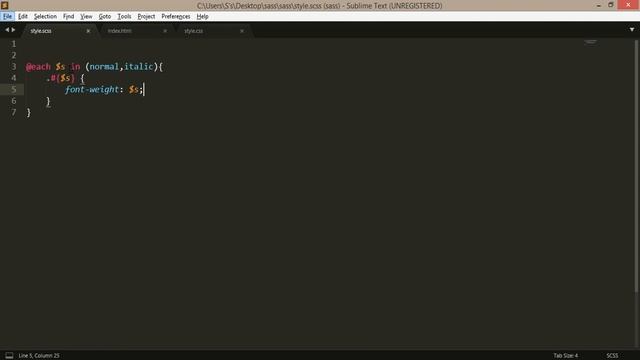 Each loop in SASS - 14 смотреть онлайн