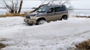 Паджеро ИО. Покатуха