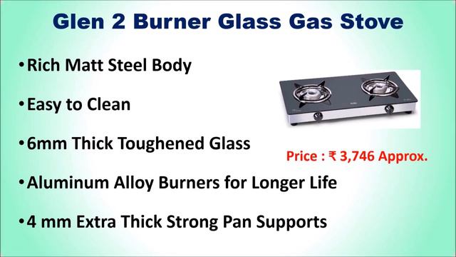 Top 7 Best 2 Burner Gas Stove in India 2020 смотреть онлайн