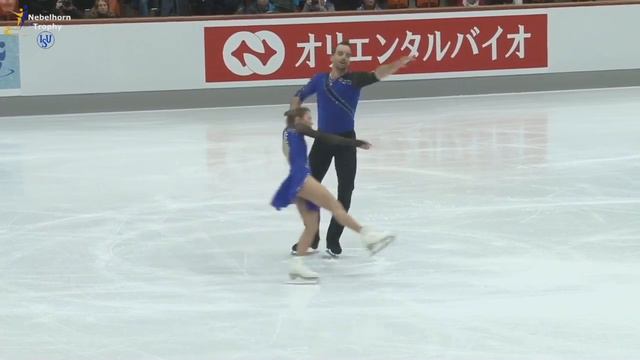 Alisa Efimova and Ruben Blommaert - Nebelhorn Trophy 2022. LP. смотреть онлайн