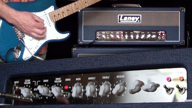 Laney: L50H & L412 50W Class A Half Stack - w/Strat смотреть онлайн
