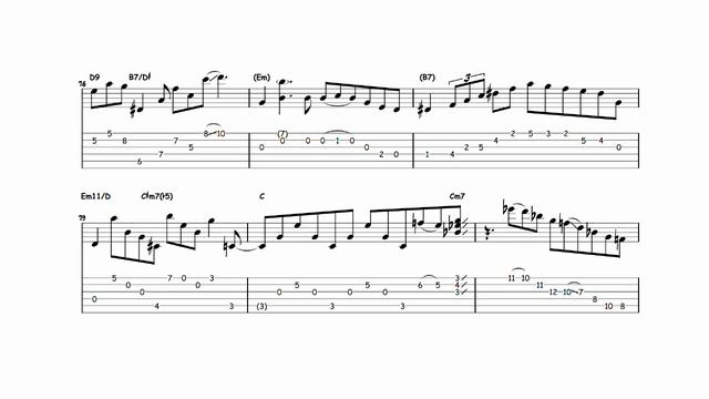 Blackbird - Al Di Meola (Transcription)
