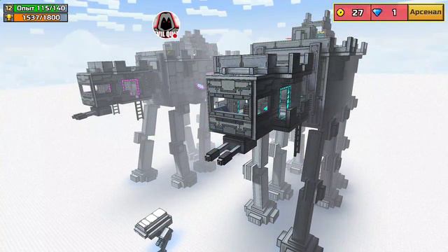 Pixel Gun 3D стрим! С первым снегом друзья!)))) смотреть онлайн